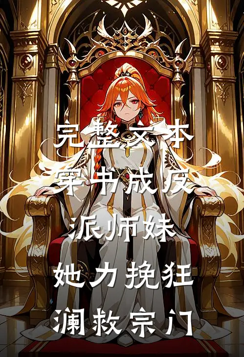 完整文本穿书成反派师妹，她力挽狂澜救宗门